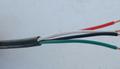 18/4 SJTOW Black 105C 10Amp 300V NA PVC Thermoplastic Bulk Wire